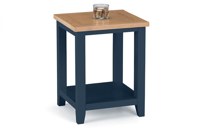 Richmond Lamp Table Midnight Blue